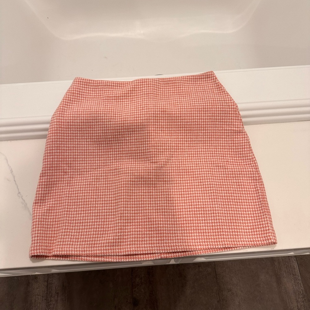 Plaid Mini skirt